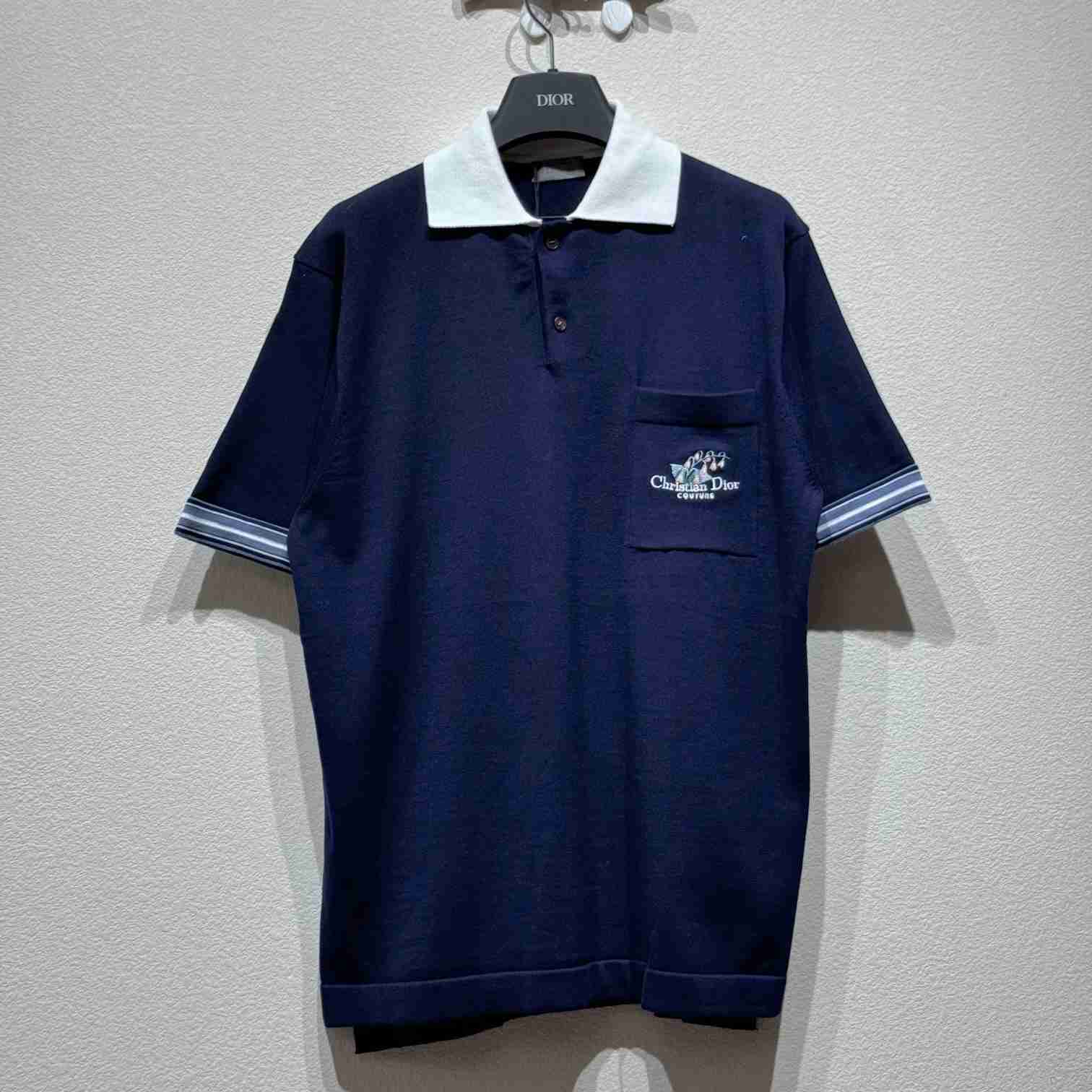 Christian Dior Couture Lily of the Valley Polo Shirt - EUR FASHION