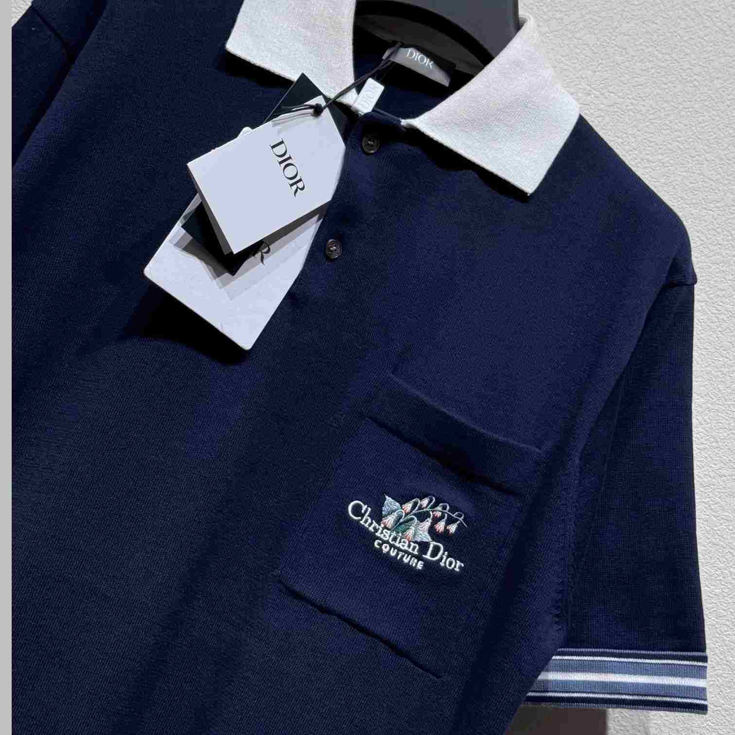 Christian Dior Couture Lily of the Valley Polo Shirt - EUR FASHION
