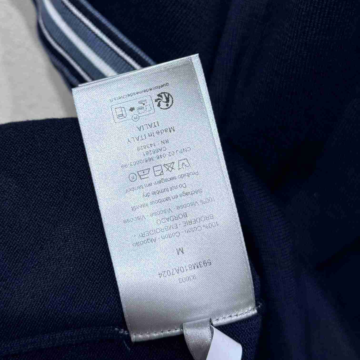 Christian Dior Couture Lily of the Valley Polo Shirt - EUR FASHION