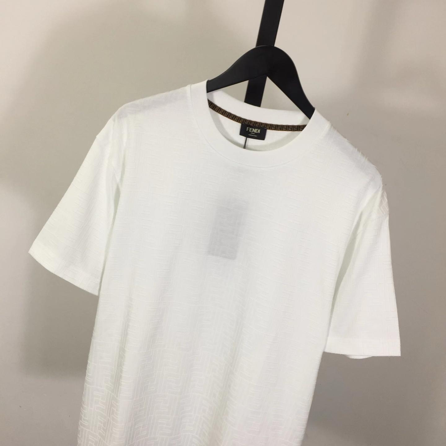 Fendi Cotton Jersey T-shirt  - EUR FASHION