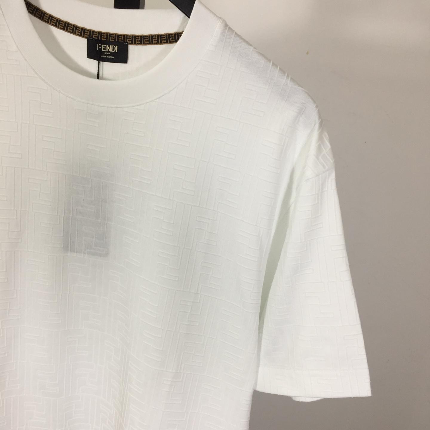 Fendi Cotton Jersey T-shirt  - EUR FASHION