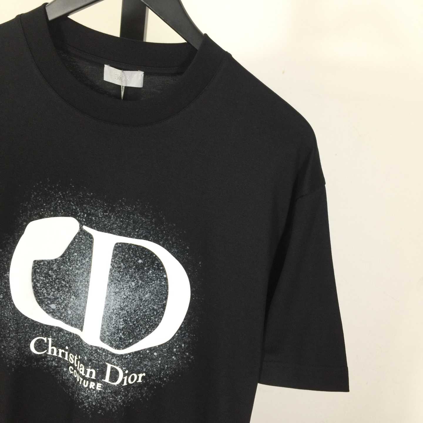 Dior Logo Cotton T-Shirt  - EUR FASHION