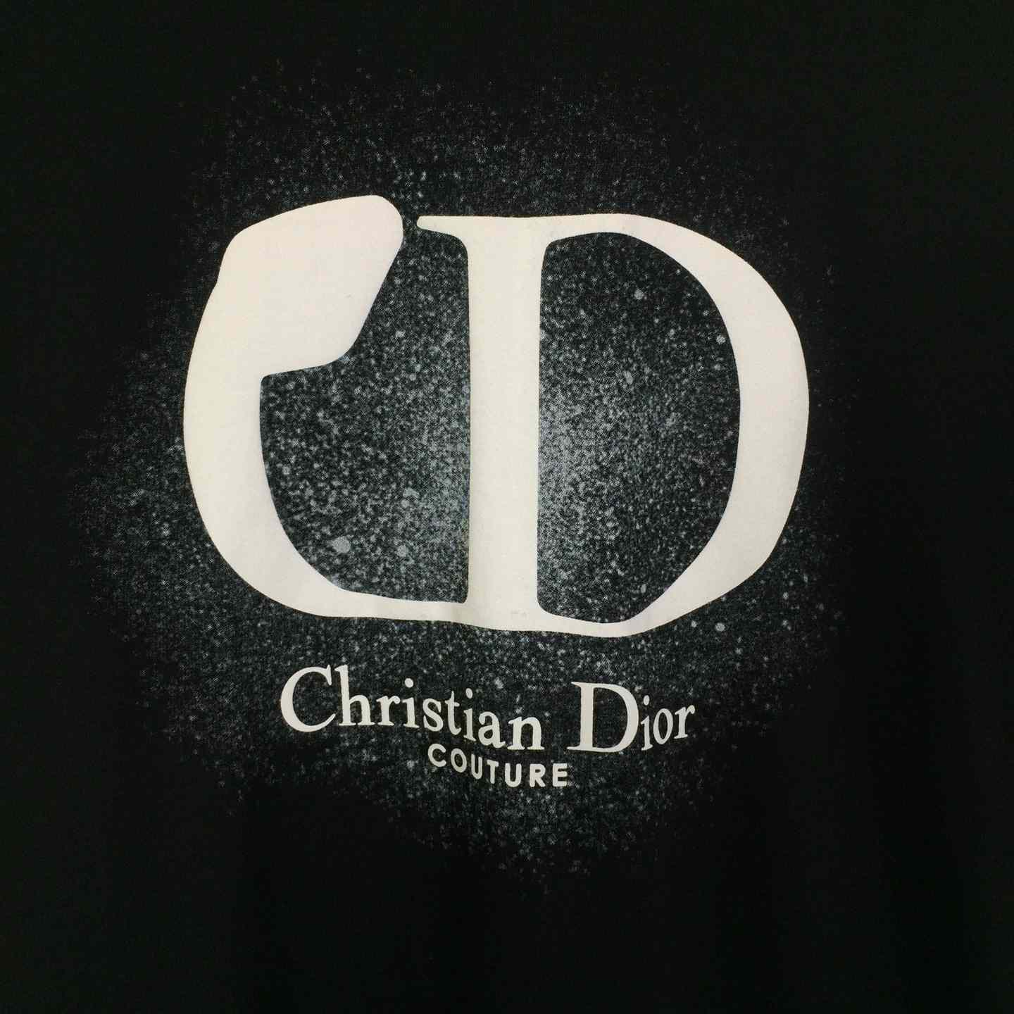 Dior Logo Cotton T-Shirt  - EUR FASHION