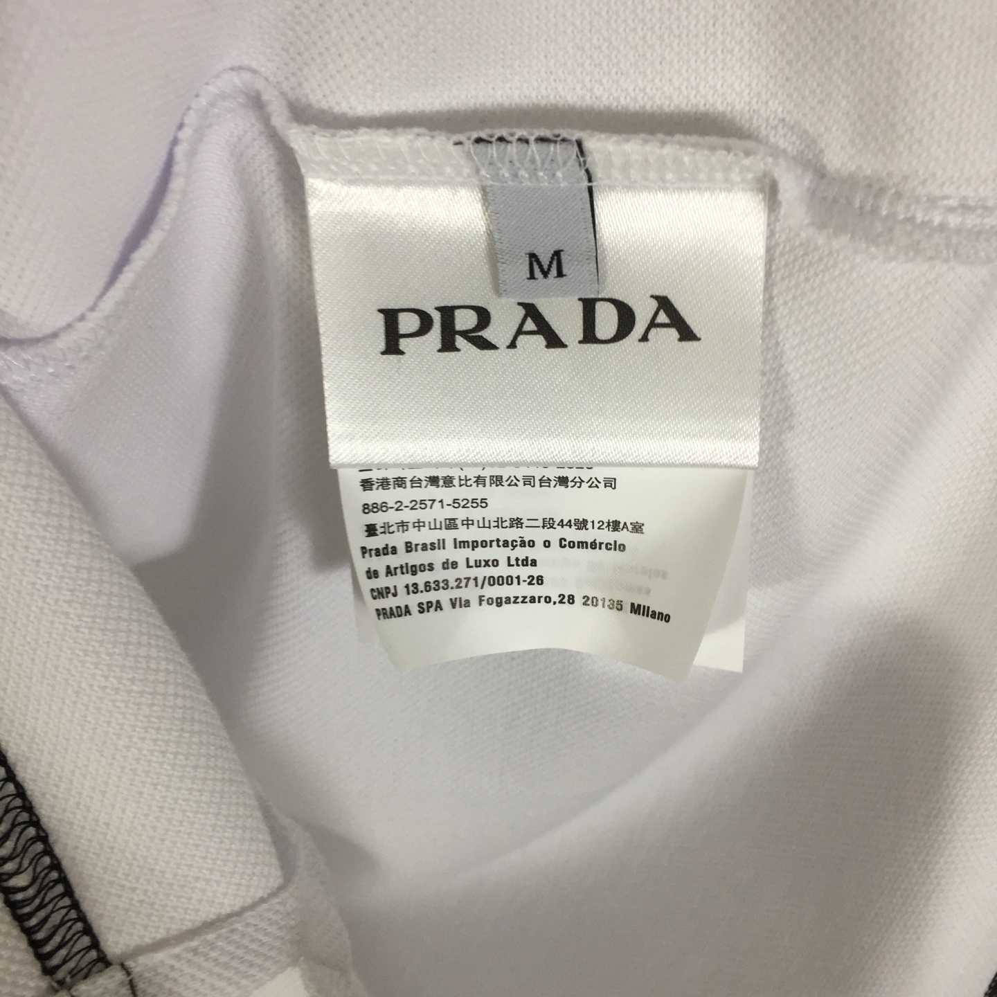 Prada Short-sleeved Piqué Polo Shirt - EUR FASHION