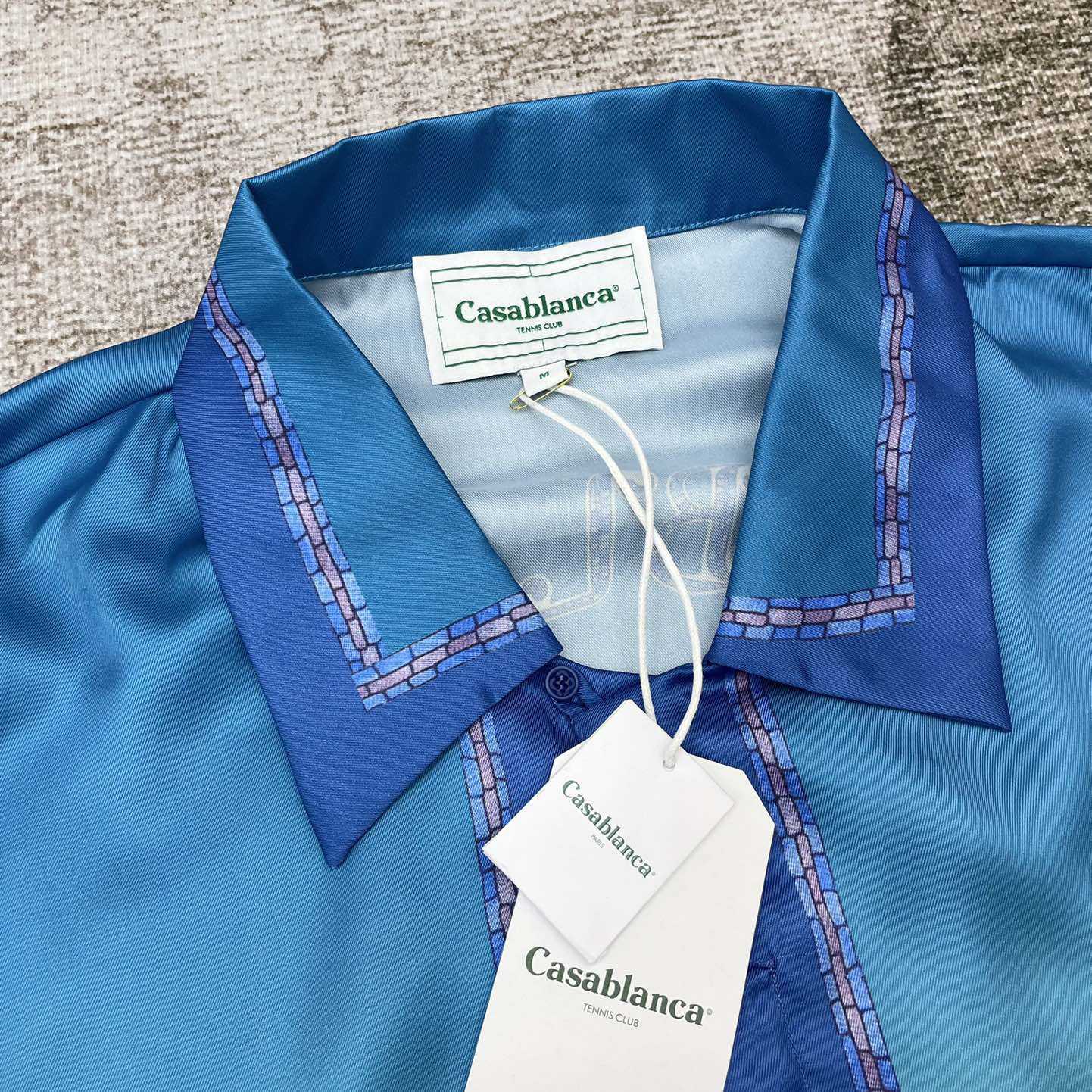 Casablanca Coquillage Coloré Silk Shirt    CA3457 - EUR FASHION