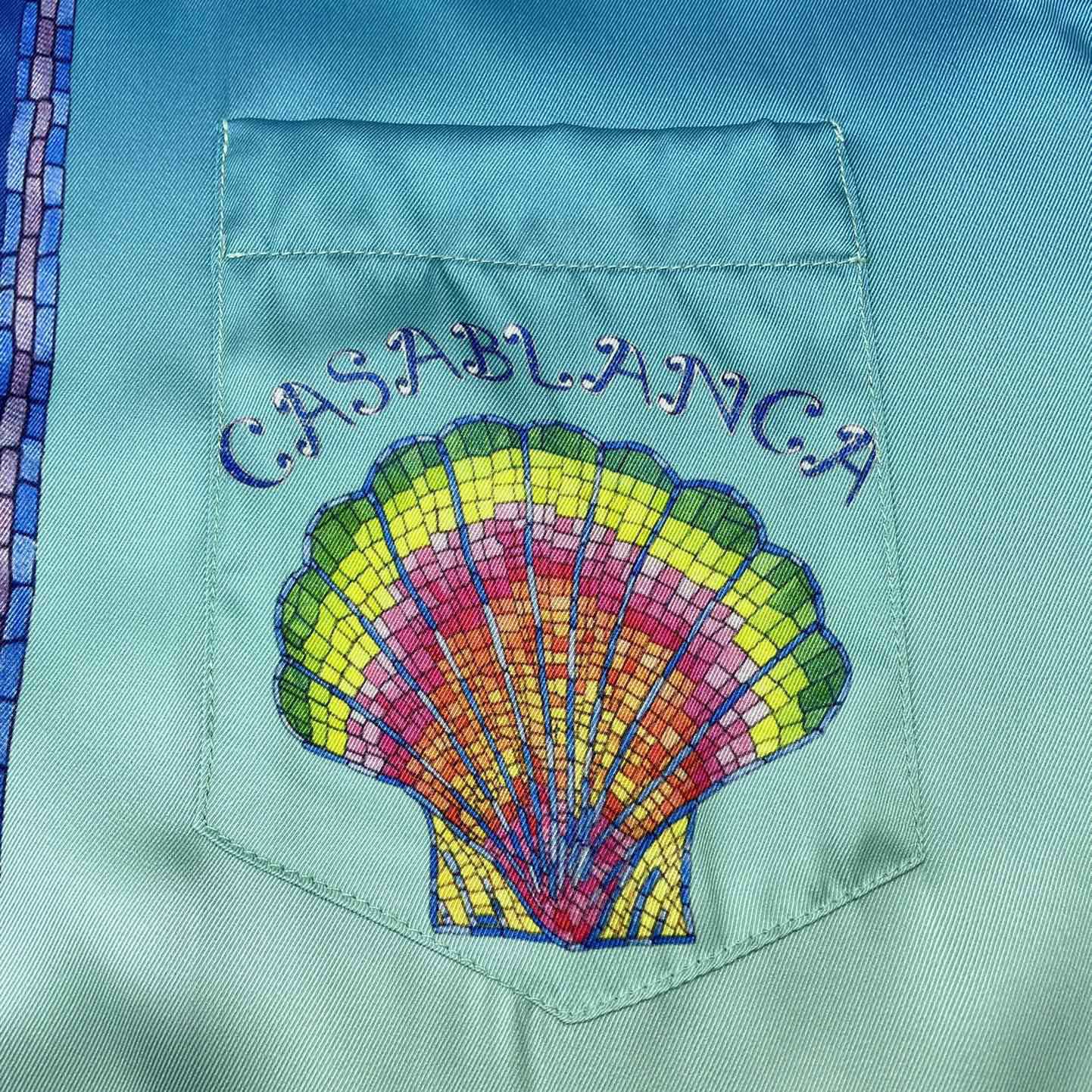 Casablanca Coquillage Coloré Silk Shirt    CA3457 - EUR FASHION