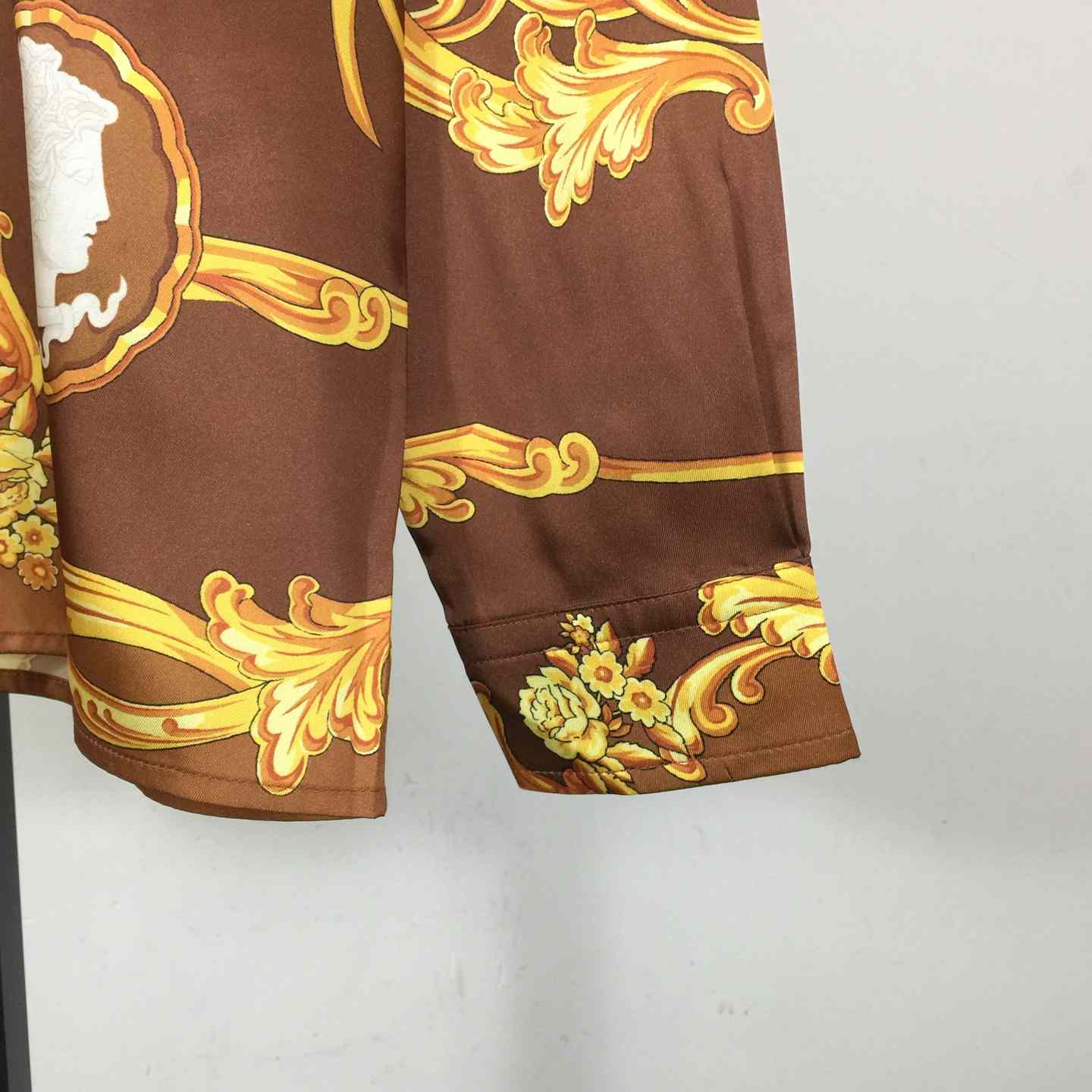 Versace Cameo Silk Shirt - EUR FASHION