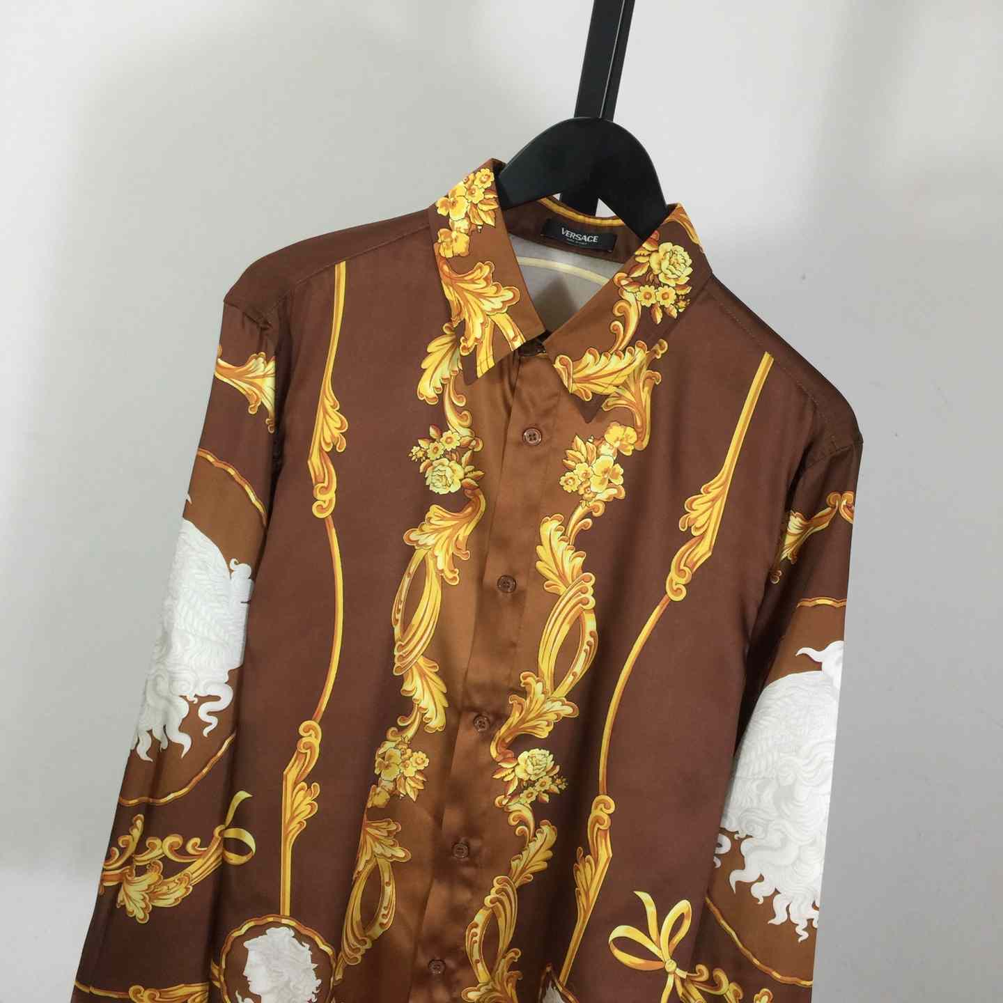 Versace Cameo Silk Shirt - EUR FASHION