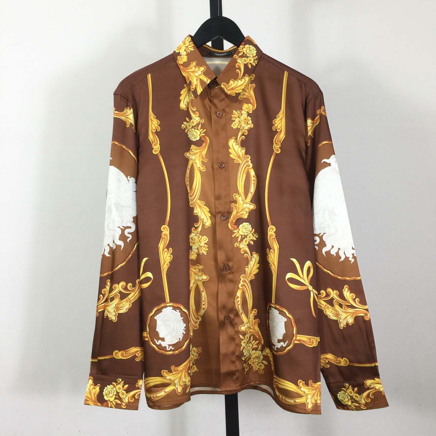 Versace Cameo Silk Shirt - EUR FASHION