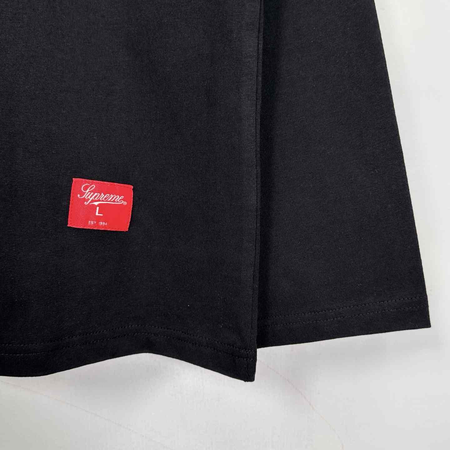 Supreme Affiliated L/S Football Top Black - EUR FASHION