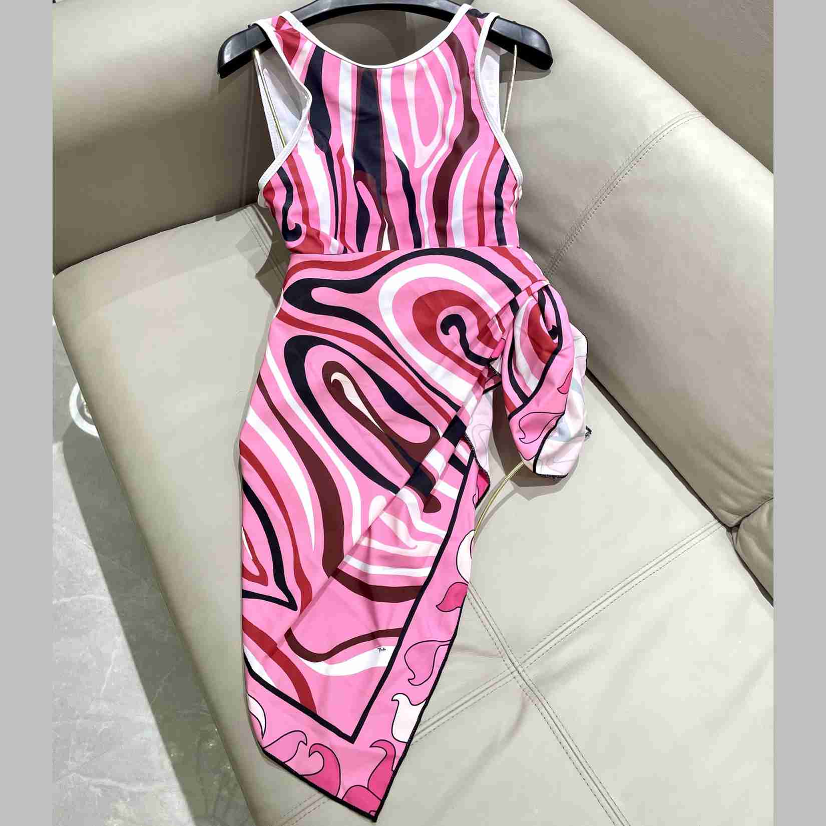 Pucci Iride-Print Swimsuit  - EUR FASHION