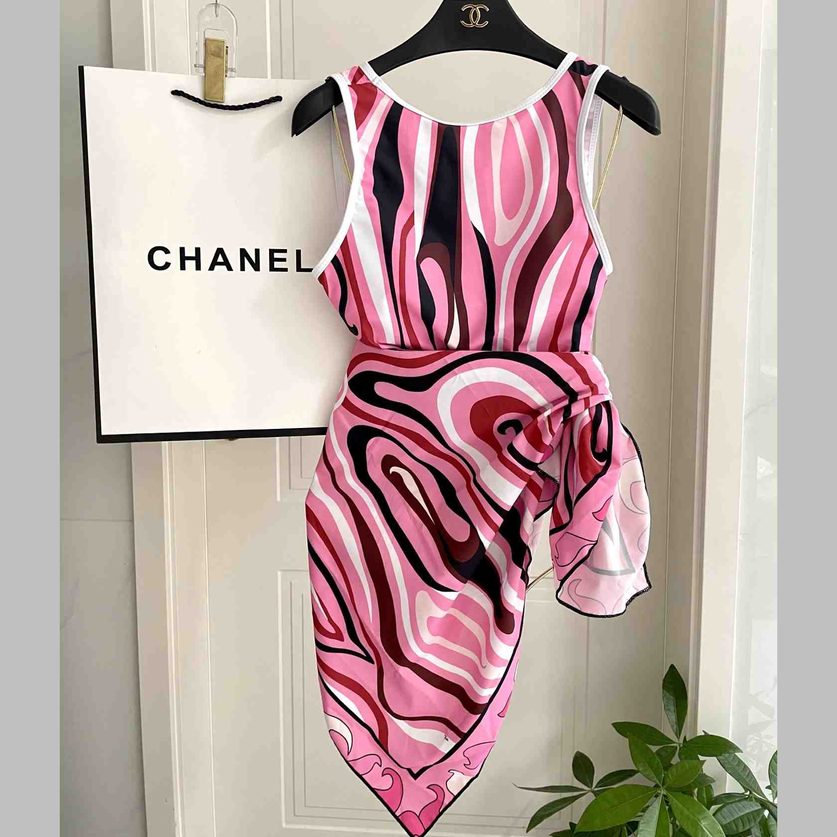 Pucci Iride-Print Swimsuit  - EUR FASHION