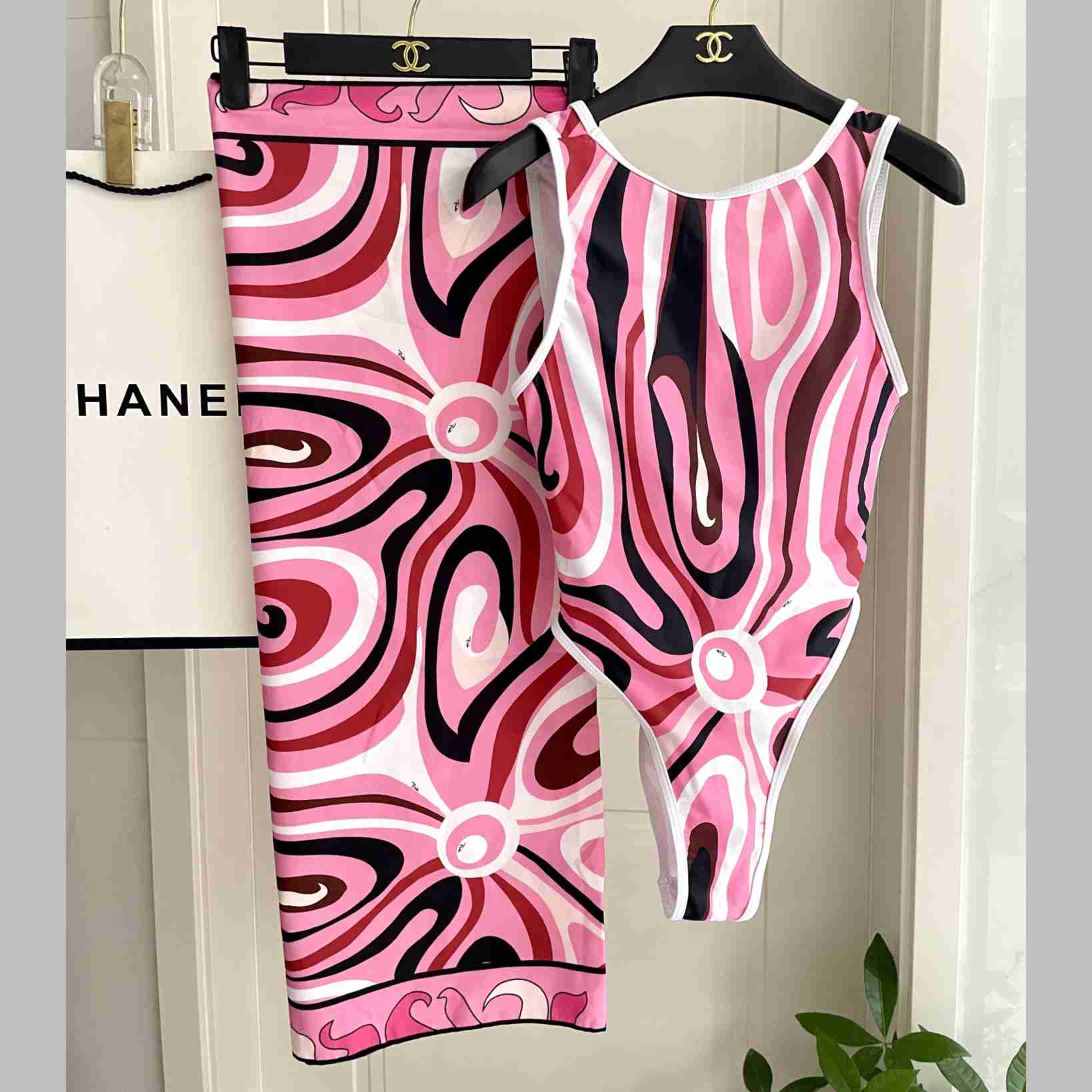 Pucci Iride-Print Swimsuit  - EUR FASHION