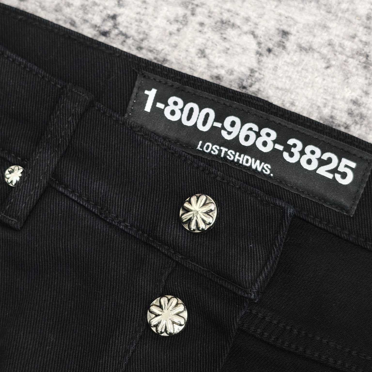 Lost Shadows Grey Waxed Denim   708 - EUR FASHION