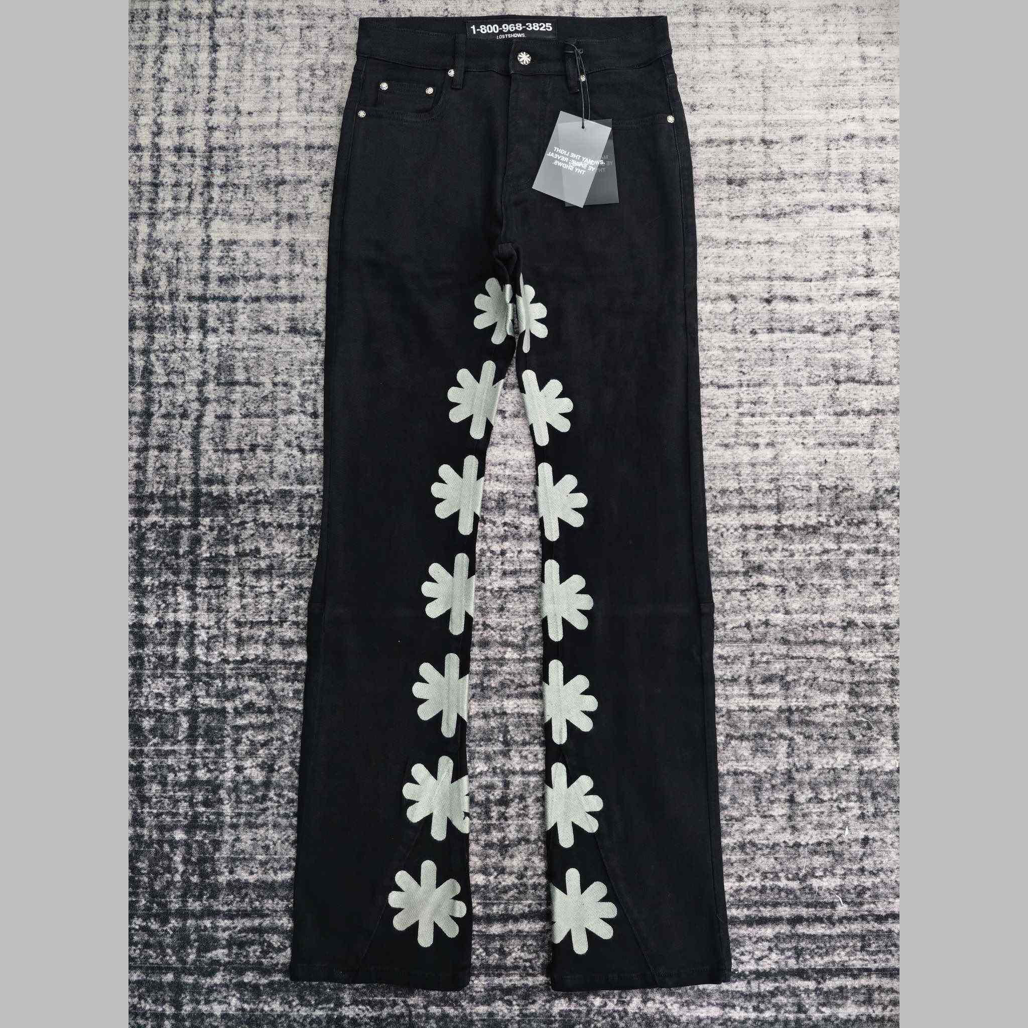 Lost Shadows Grey Waxed Denim   708 - EUR FASHION