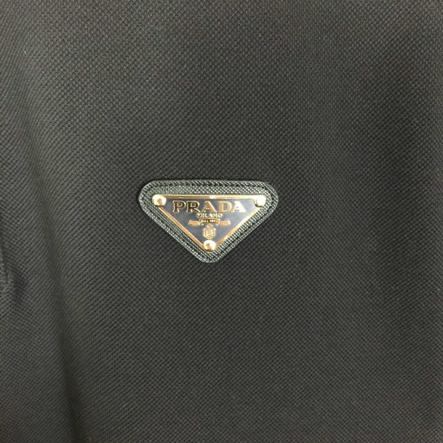 Prada Short-sleeved Piqué Polo Shirt - EUR FASHION