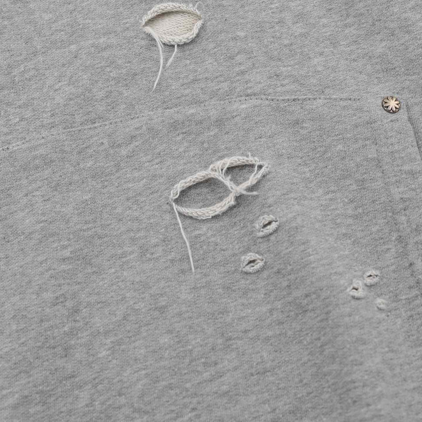 LostShdws OG Logo Hoodie Heather Grey - EUR FASHION