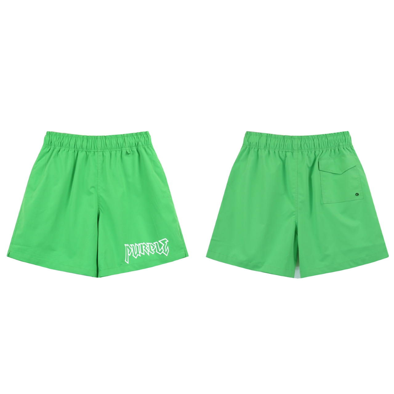 Purple-Brand Graphic Sweat Shorts - EUR FASHION