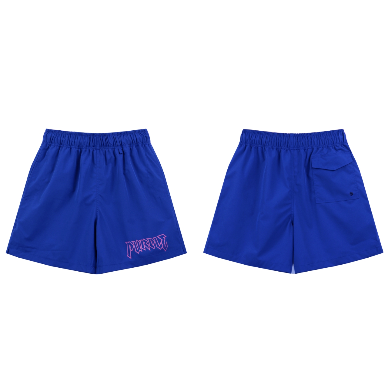 Purple-Brand Graphic Sweat Shorts - EUR FASHION