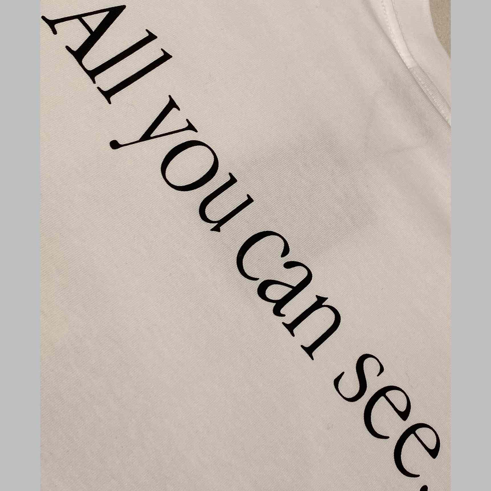 Balenciaga 360 Sunglasses T-Shirt Medium Fit In Dirty White - EUR FASHION