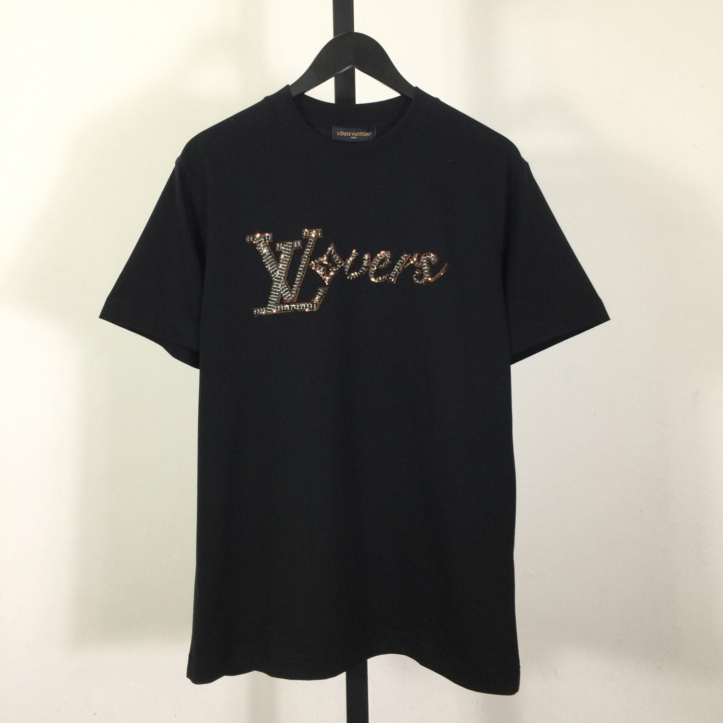 Louis Vuitton LV Vers Embellished Short-Sleeved T-Shirt   - EUR FASHION