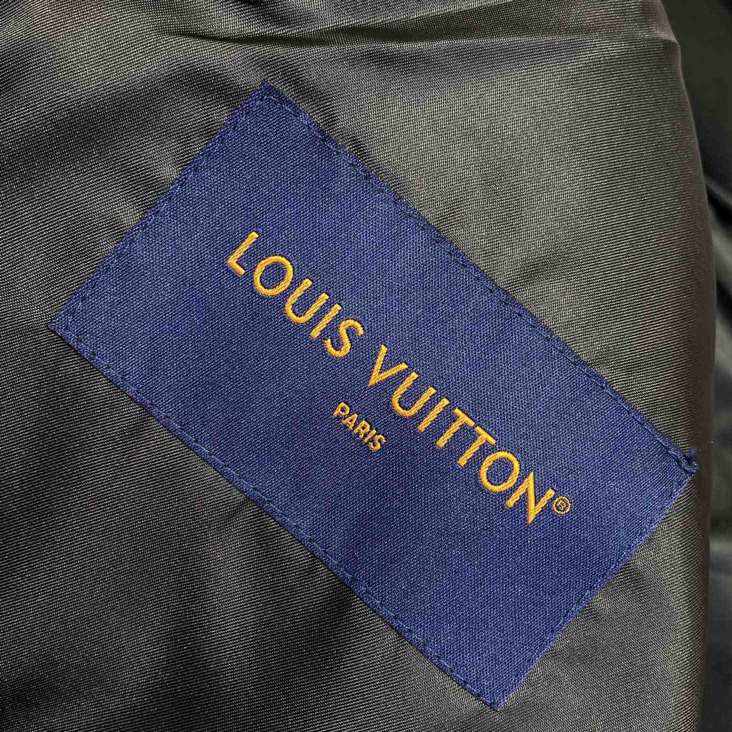 Louis Vuitton Leather Mix Varsity Blouson   1AGTJA - EUR FASHION