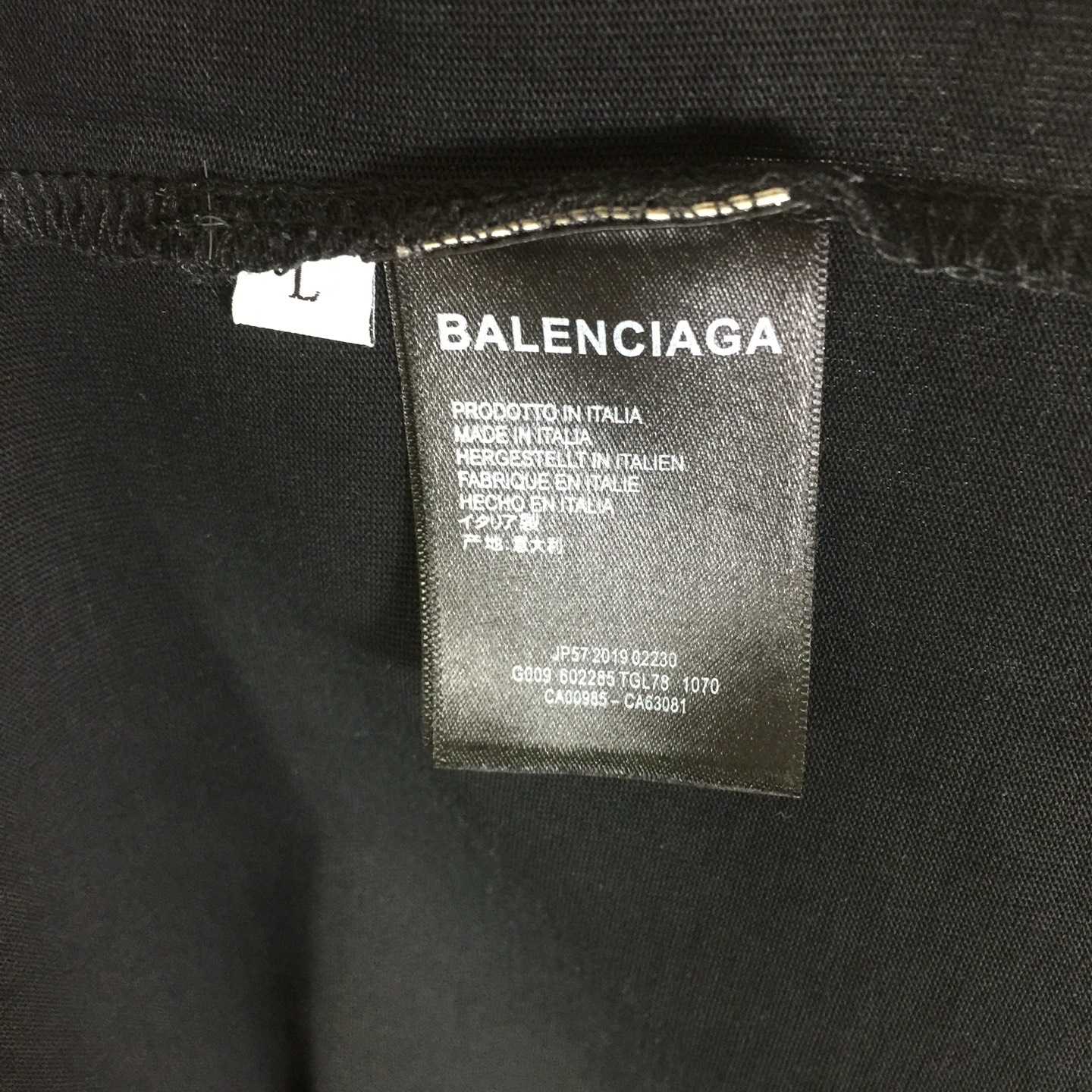 Balenciaga Cotton T-Shirt Medium Fit - EUR FASHION