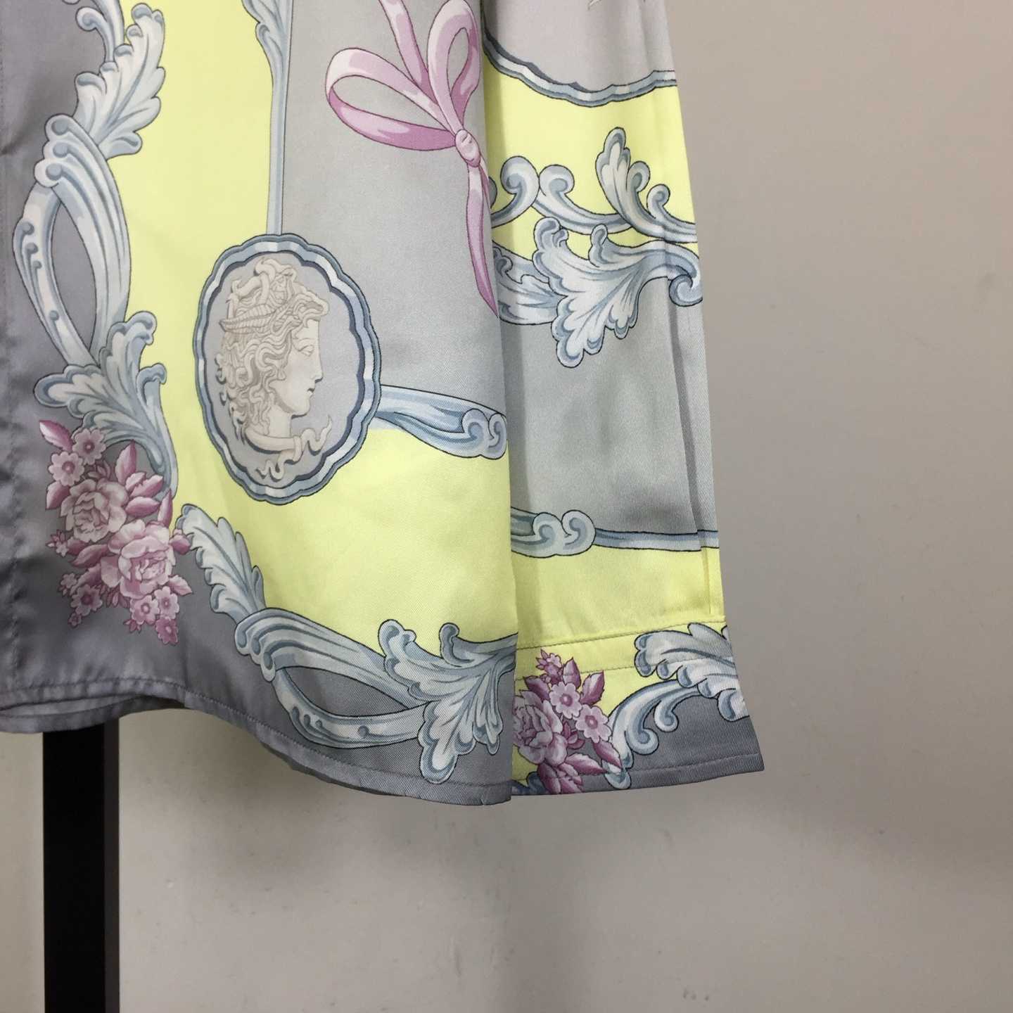 Versace Cameo Silk Shirt - EUR FASHION