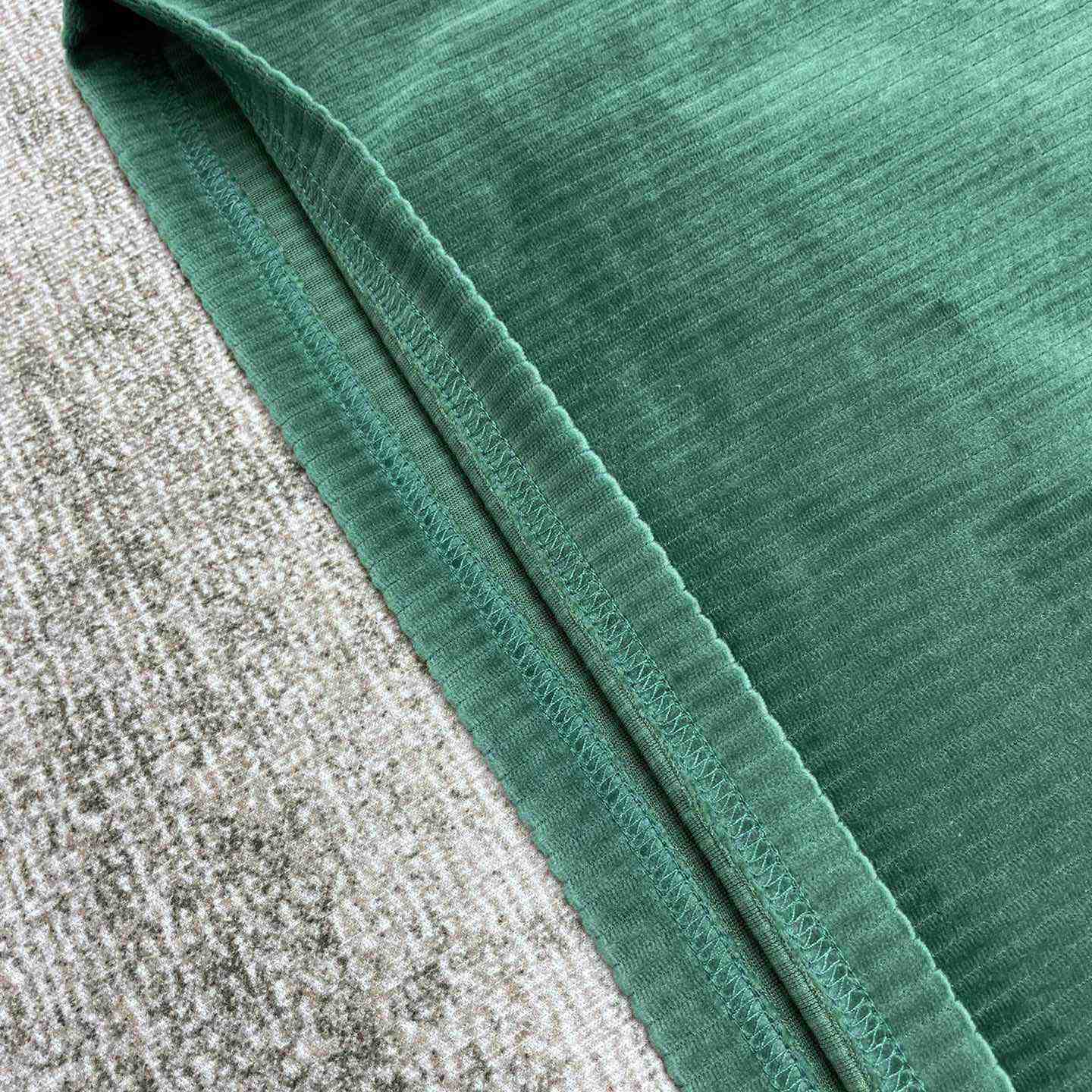 Casablanca Rib Velour Polo Shirt   c877 - EUR FASHION