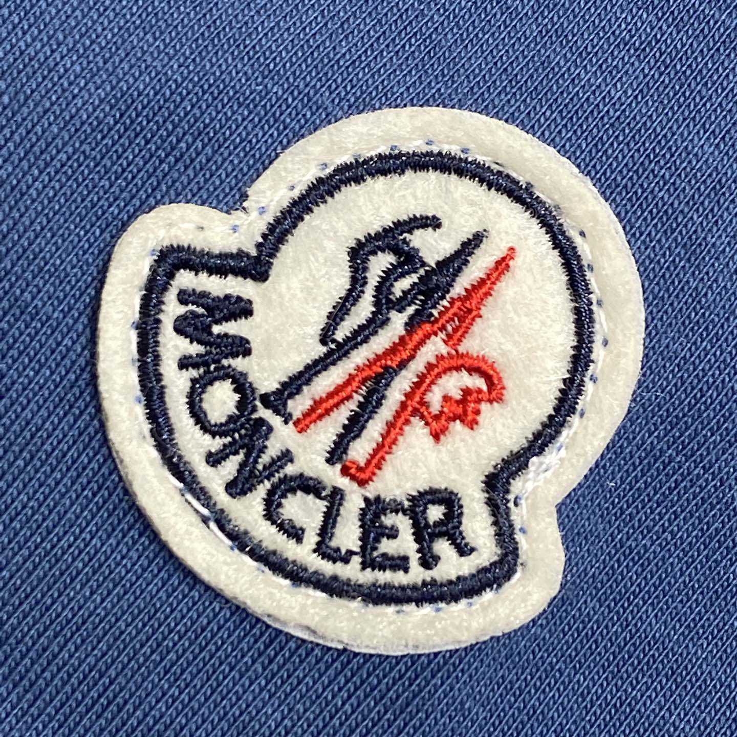Moncler Cotton & Denim T-shirt With Pocket - EUR FASHION