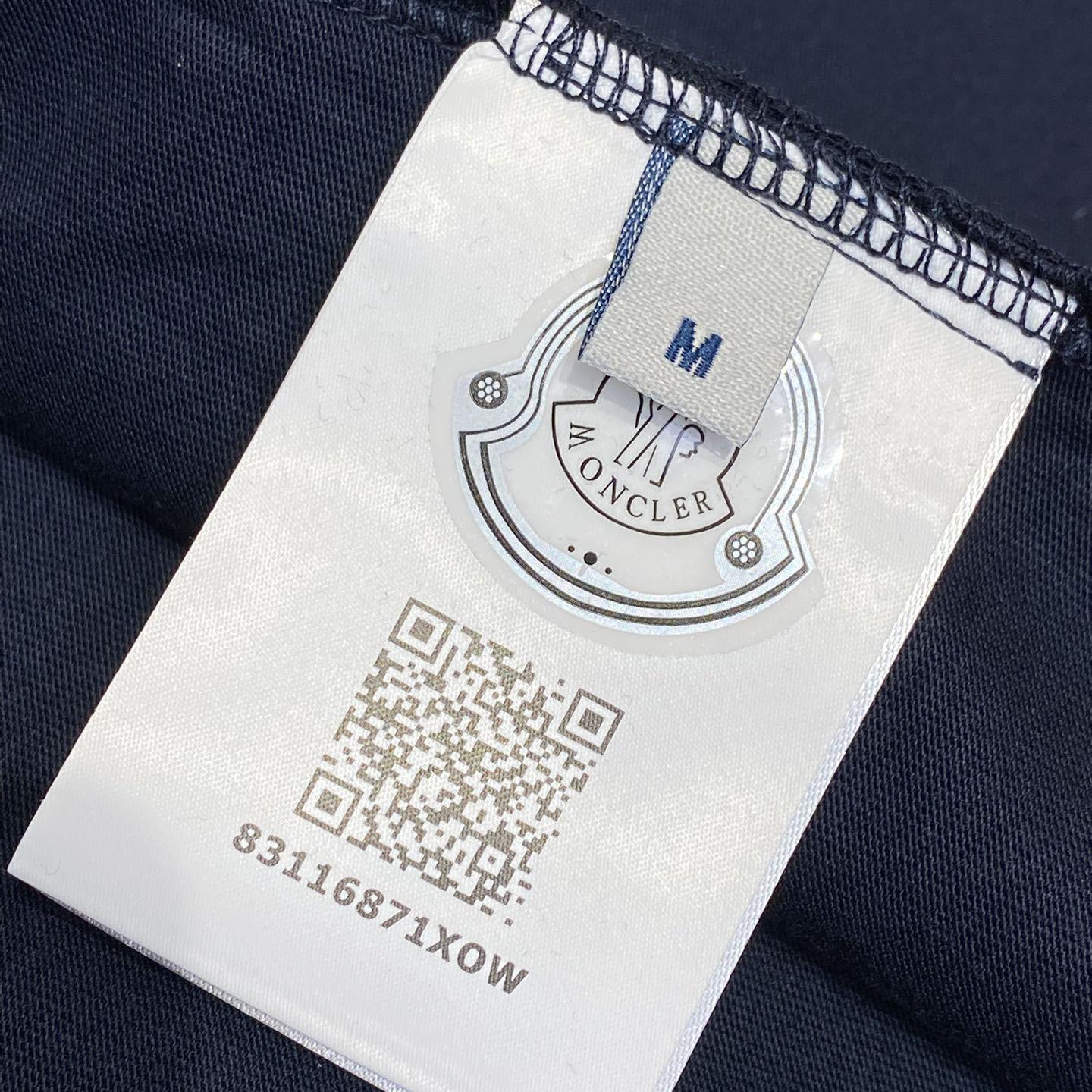 Moncler Cotton & Denim T-shirt With Pocket - EUR FASHION