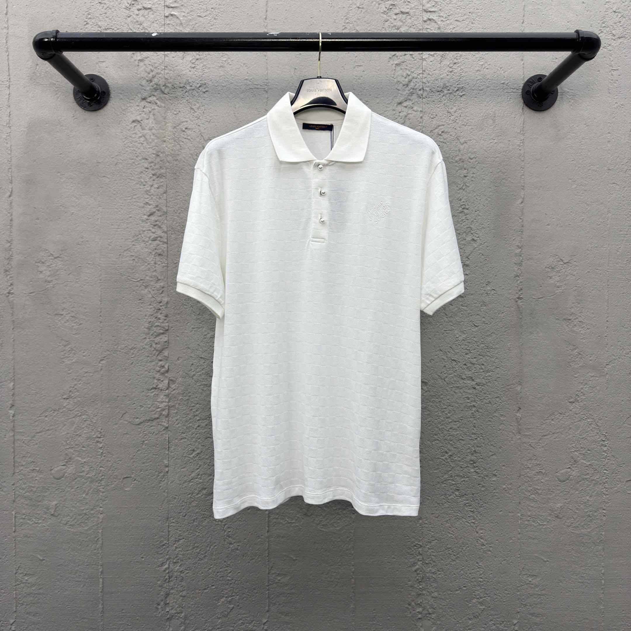 Louis Vuitton Damier Signature Polo Shirt  1AGIL7 - EUR FASHION