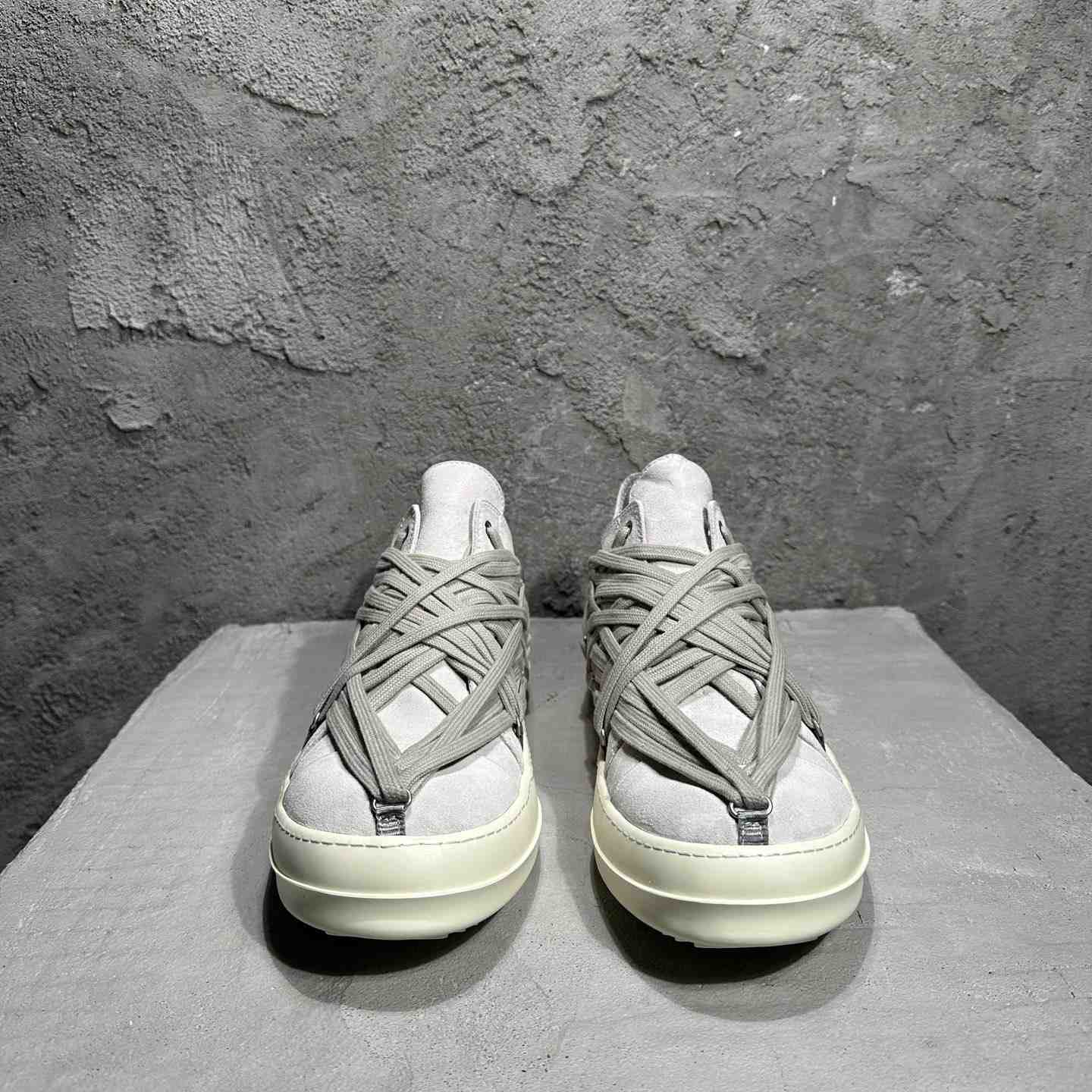 Rick Owens Megalaced Low Sneaks  - EUR FASHION