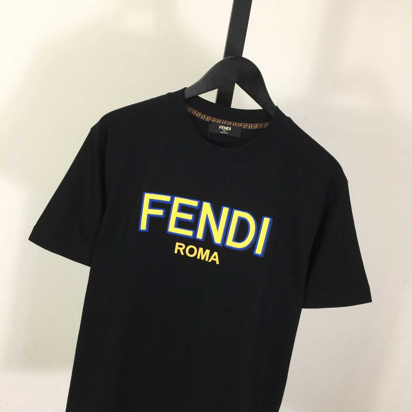 Fendi Cotton T-shirt - EUR FASHION