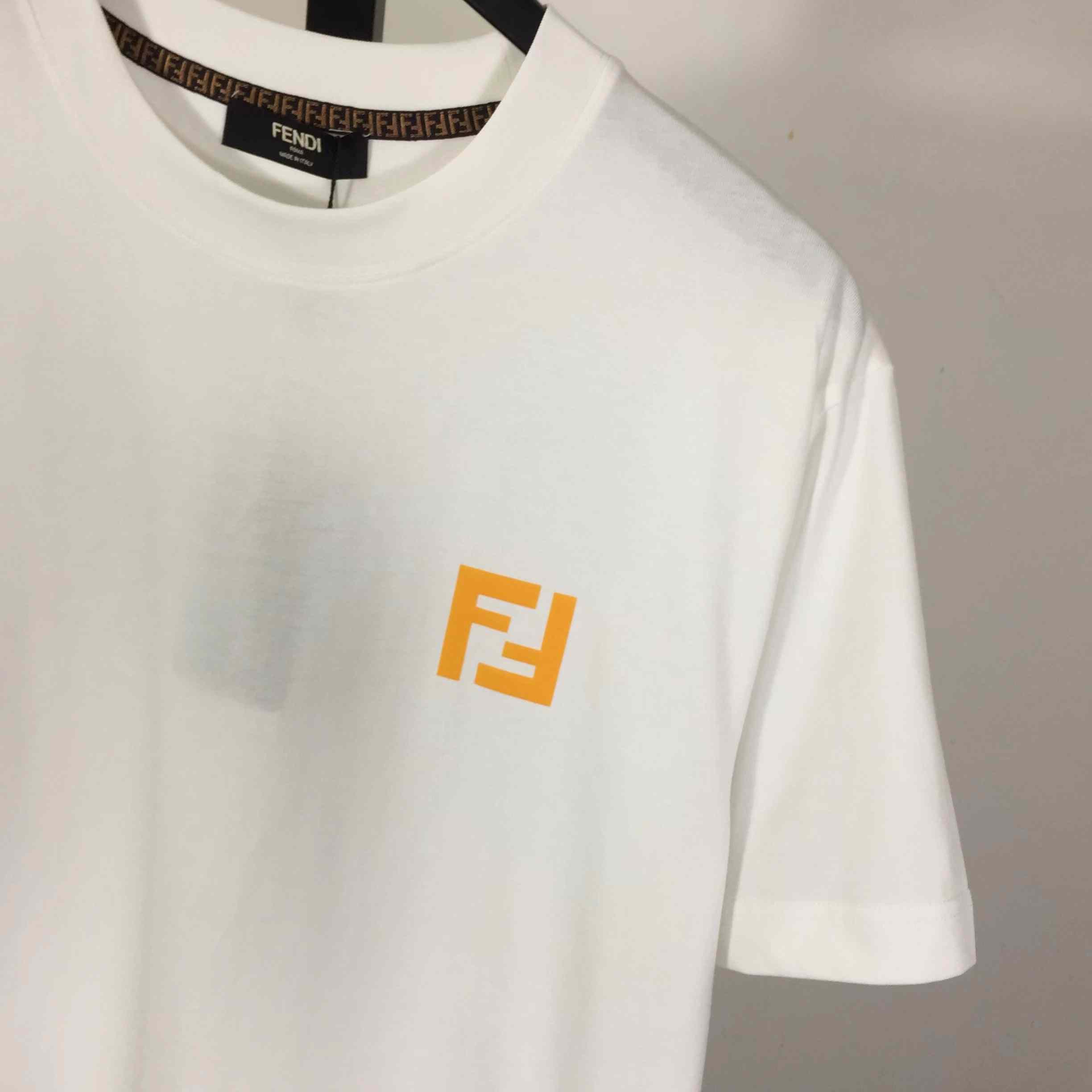 Fendi Cotton T-shirt - EUR FASHION