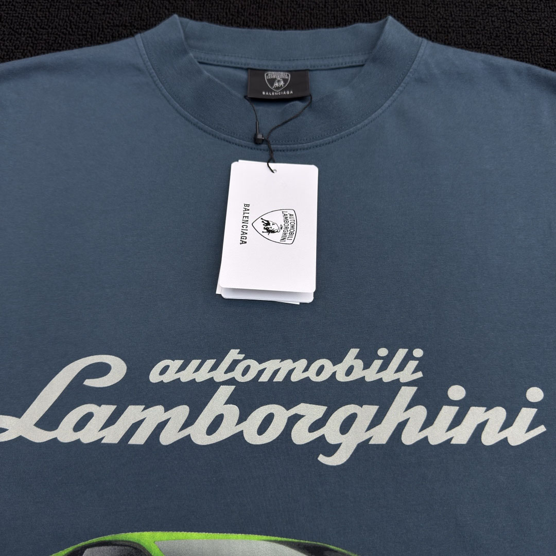 Balenciaga Automobili Lamborghini Oversized T-Shirt  - EUR FASHION
