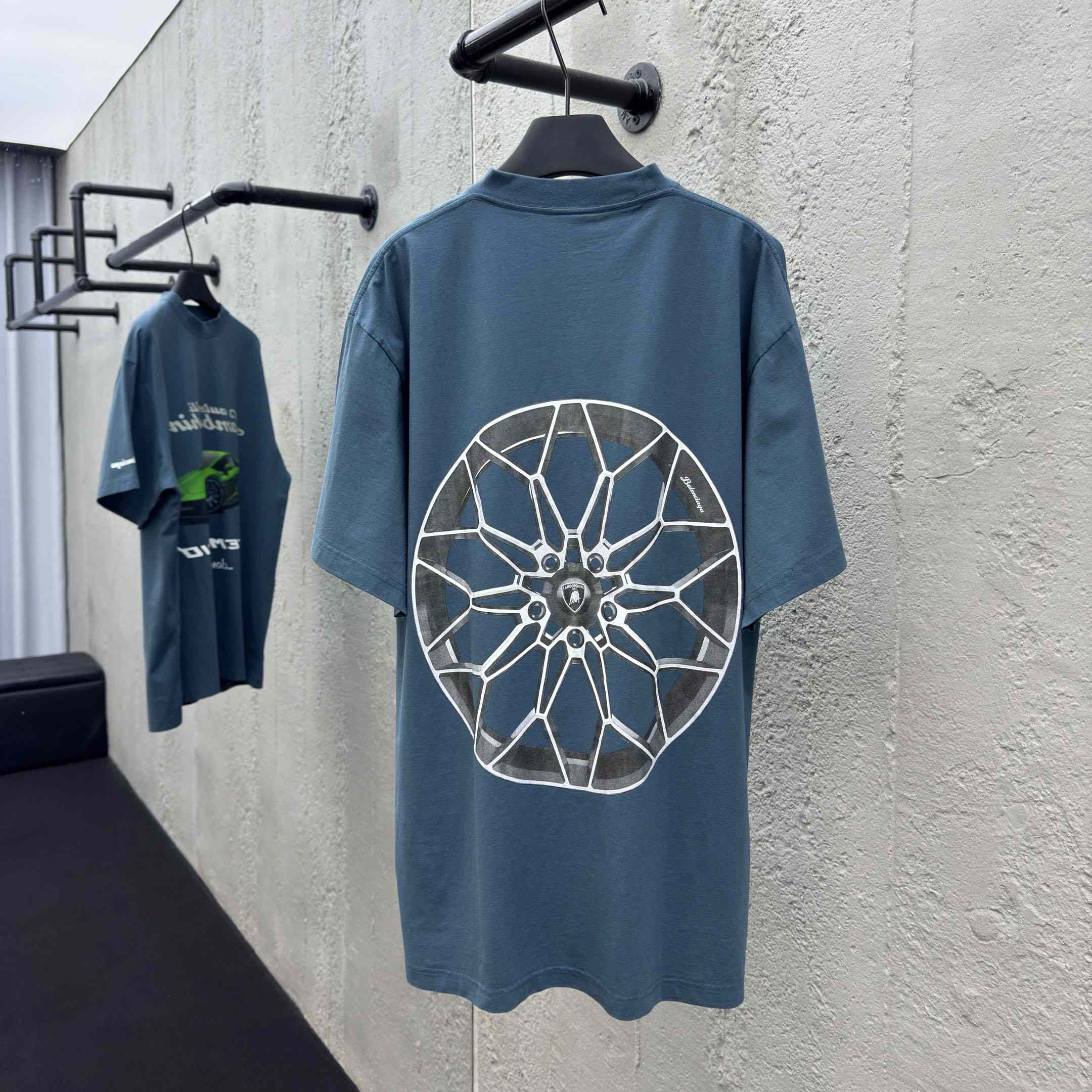 Balenciaga Automobili Lamborghini Oversized T-Shirt  - EUR FASHION
