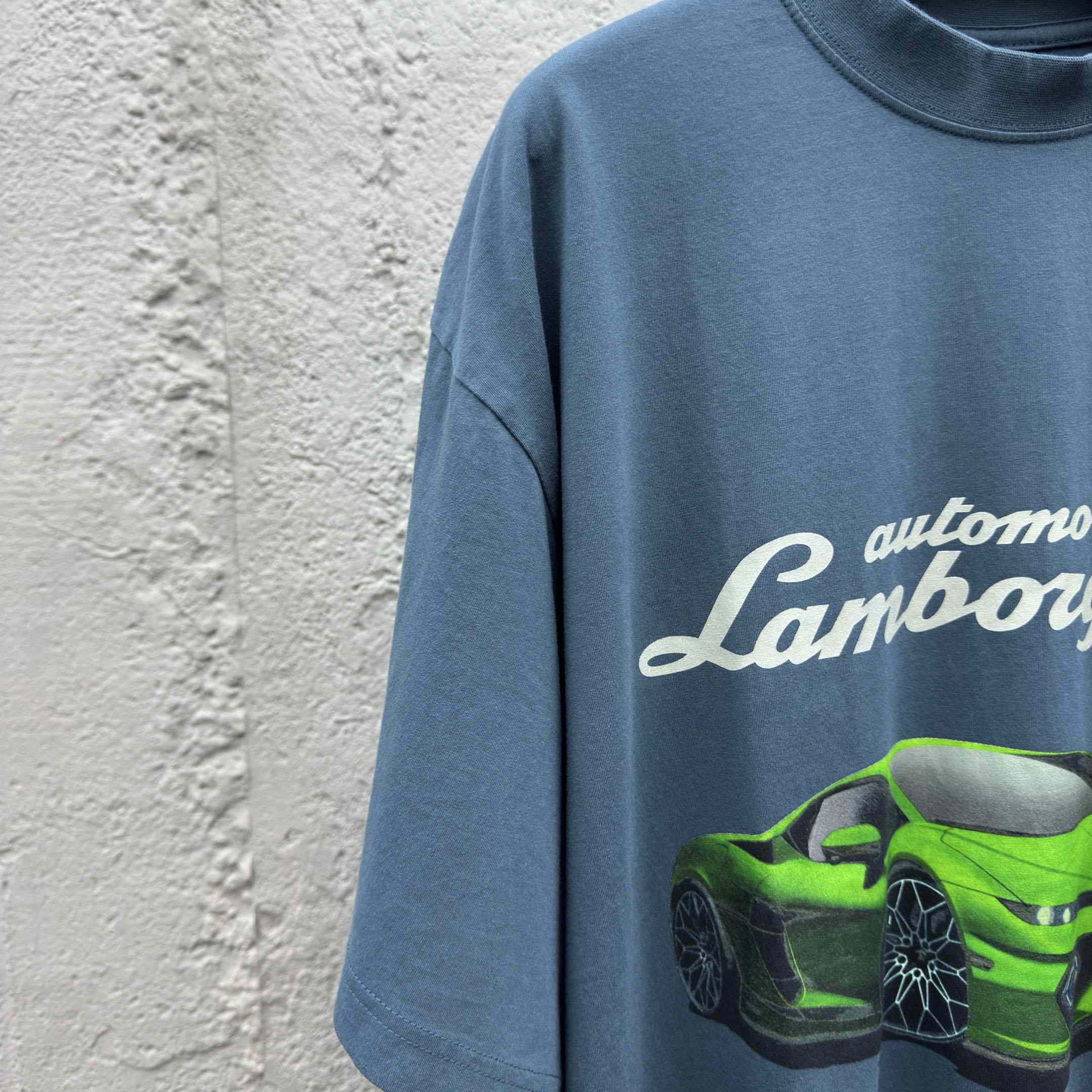 Balenciaga Automobili Lamborghini Oversized T-Shirt  - EUR FASHION