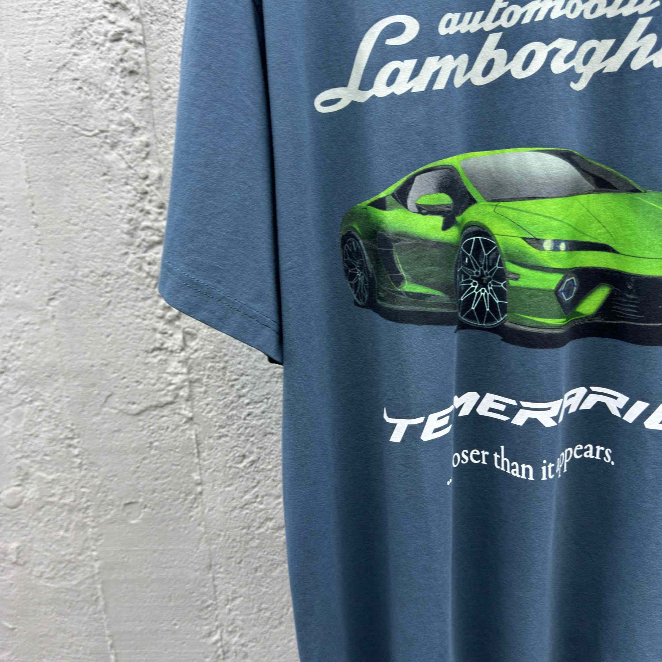 Balenciaga Automobili Lamborghini Oversized T-Shirt  - EUR FASHION