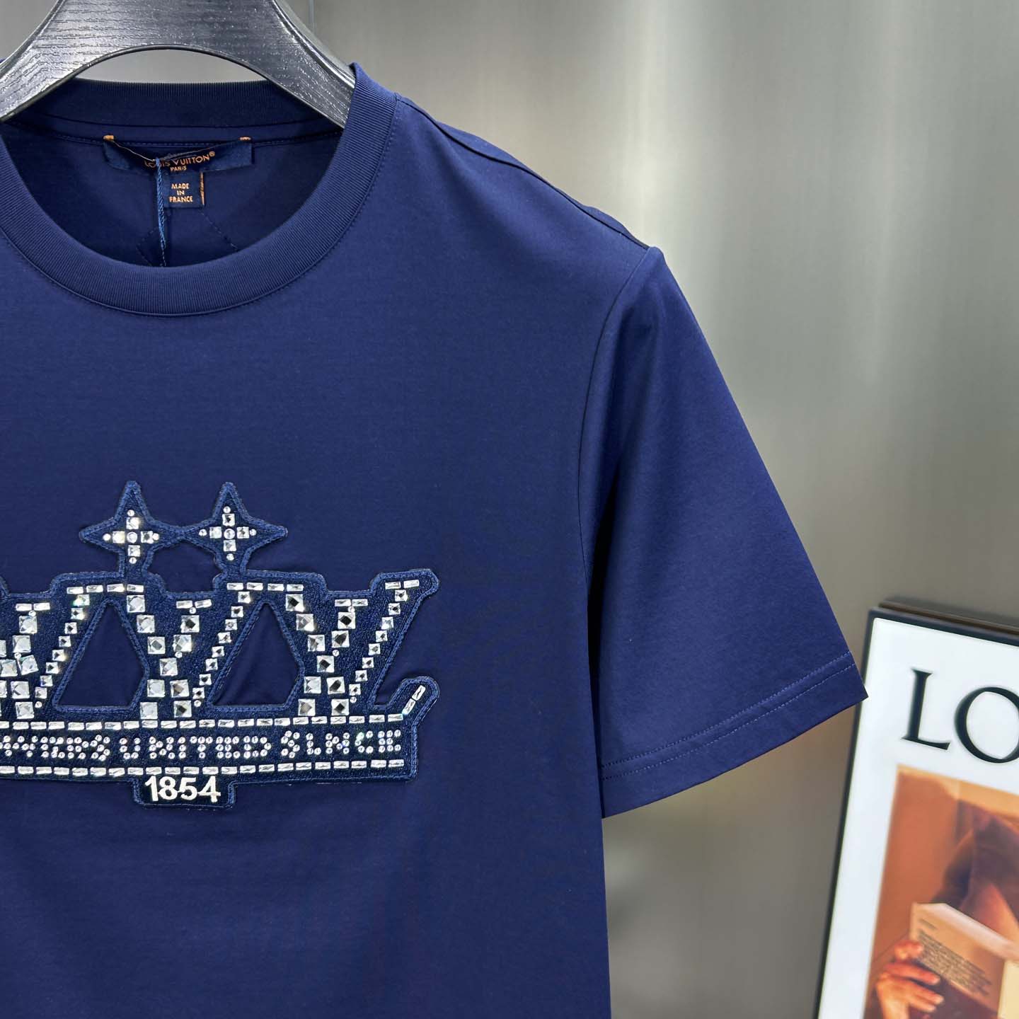 Louis Vuitton Embellished Cotton T-Shirt   1AHCNN - EUR FASHION