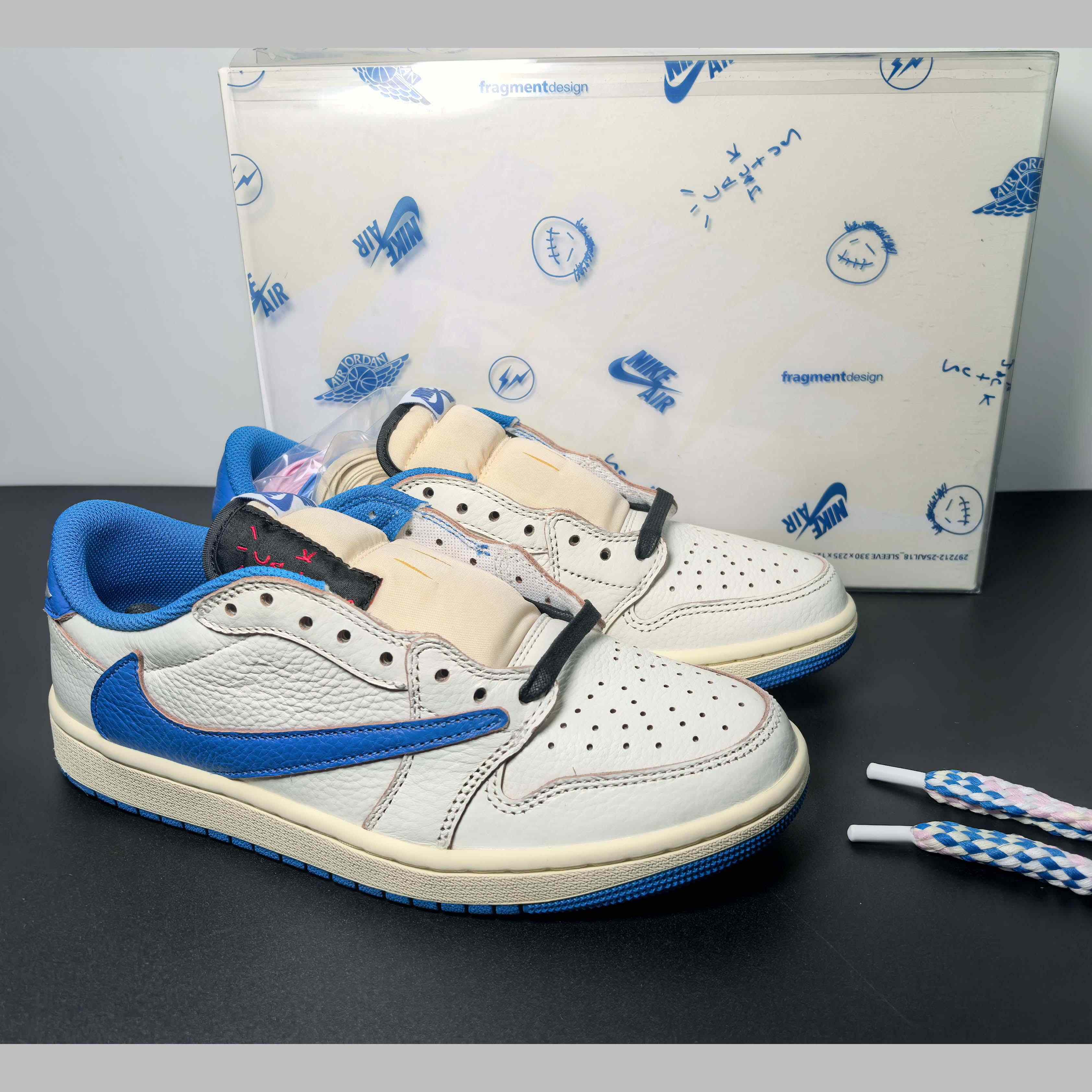 ​Travis Scott x Fragment x Air Jordan 1 Low OG Sneaker    DM7866-104 - EUR FASHION