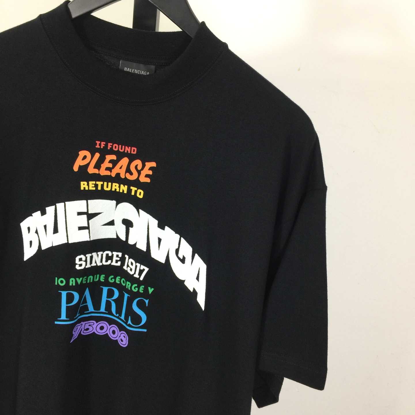 Balenciaga Cotton T-Shirt  - EUR FASHION