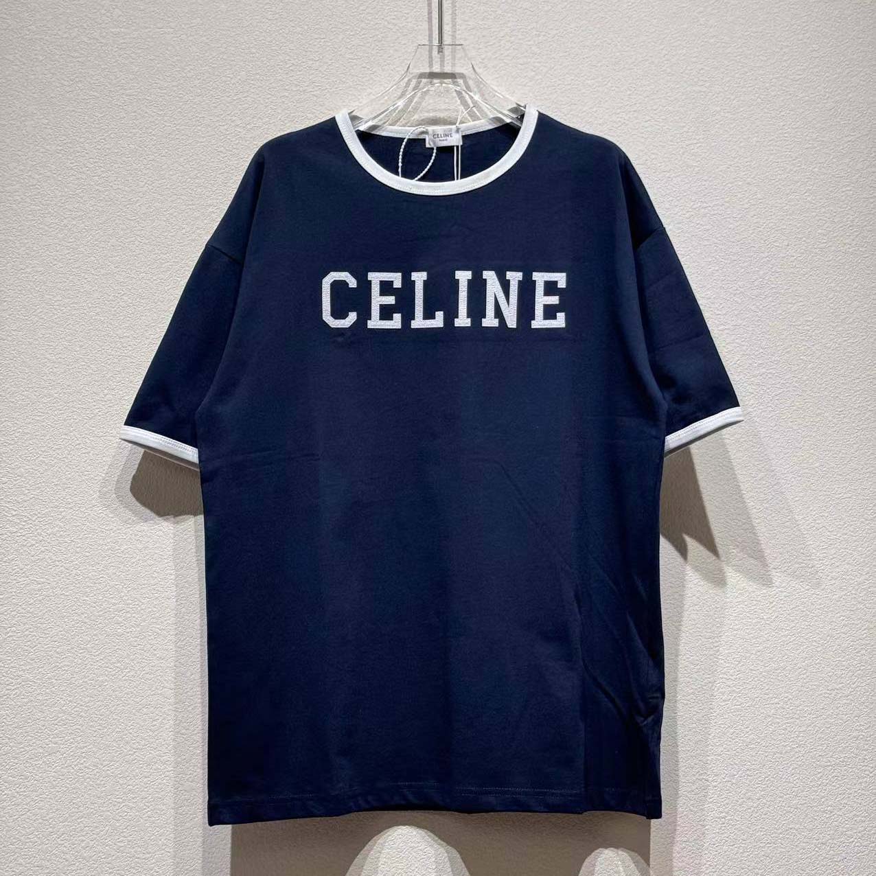 Celine T-shirt In Cotton Jersey - EUR FASHION