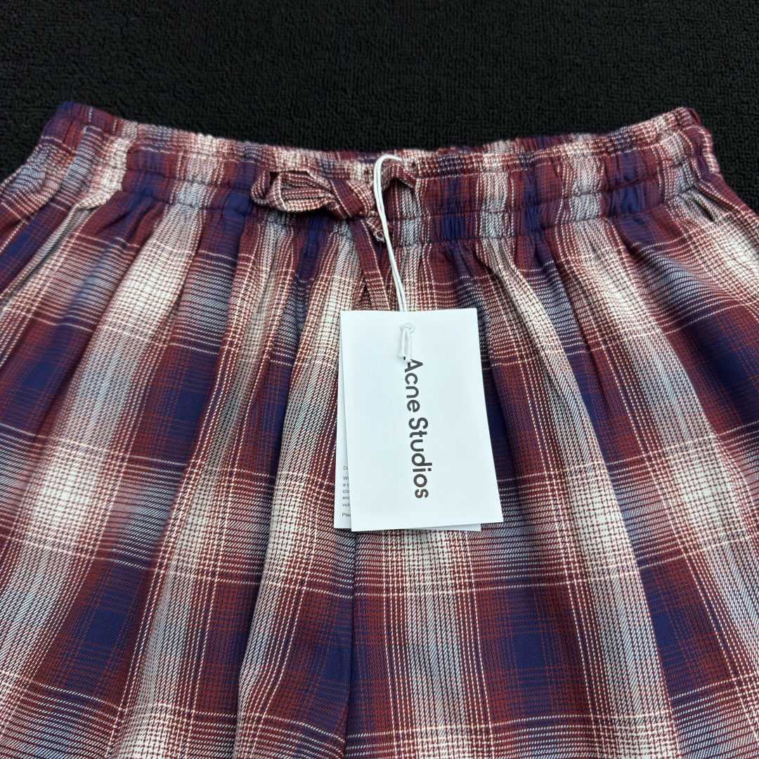 Acne Studios Check Shorts  - EUR FASHION