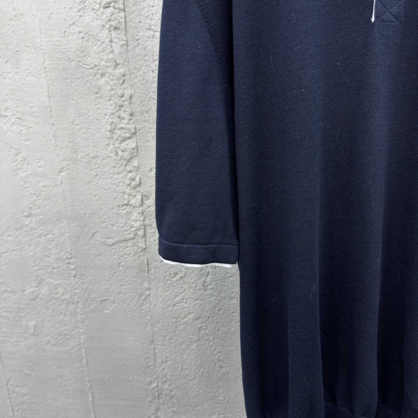 Louis Vuitton Embroidered Short-Sleeved Cotton Blend Polo Shirt   1AFQQK - EUR FASHION
