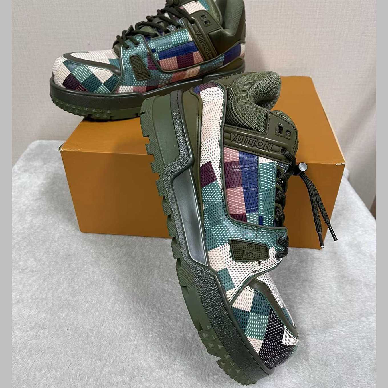 Louis Vuitton LV Trainer Maxi Sneaker  (50% Off Sale)xz725  - EUR FASHION