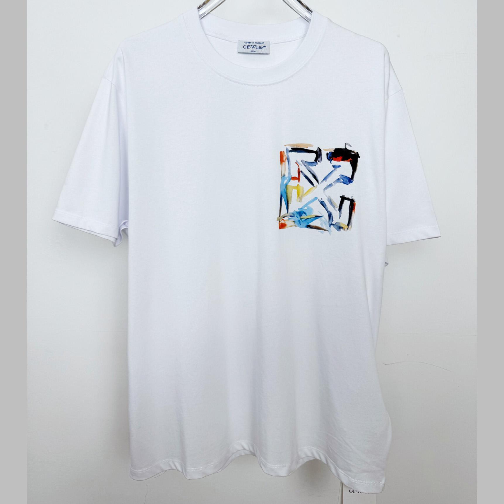 Off-White Watercolor Arrow T-Shirt - EUR FASHION