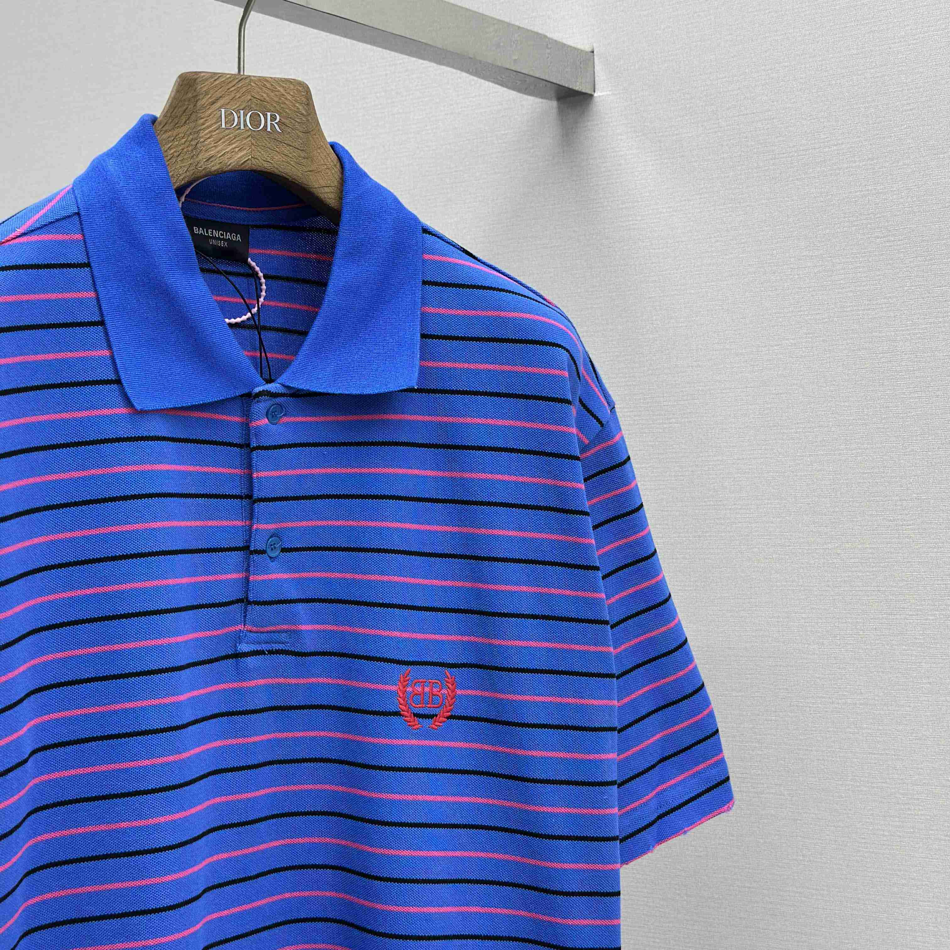 Balenciaga Striped Polo Shirt - EUR FASHION