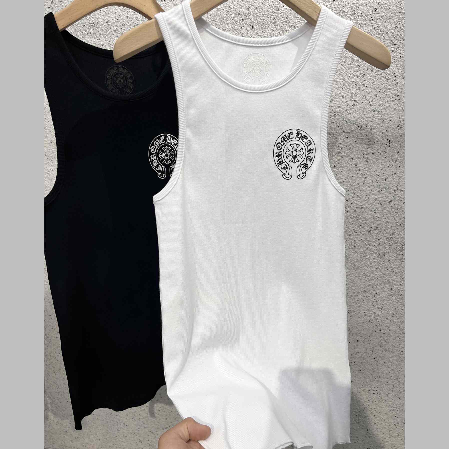 Chrome Hearts Cross Tank Top - EUR FASHION