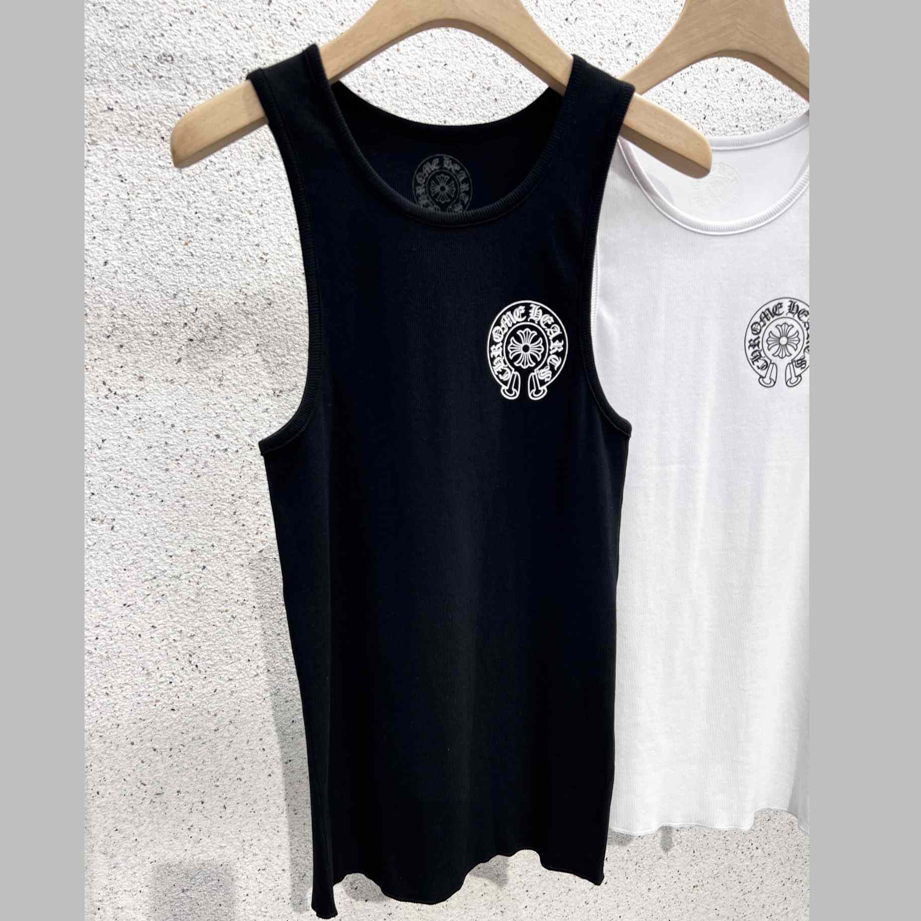 Chrome Hearts Cross Tank Top - EUR FASHION